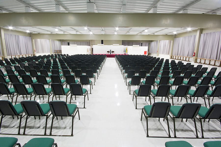 Auditório do centro de convenções do Golden Park Sorocaba